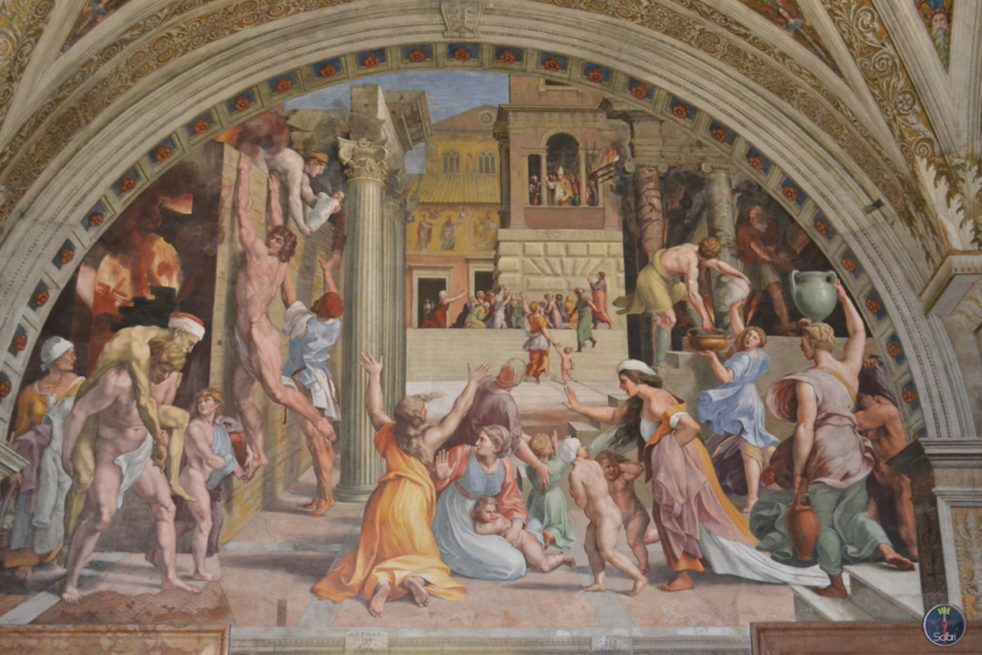 Nature, Landscape and architecture of Rome, Italy